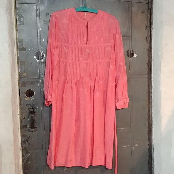 Vintage Coral Bamboo dress - Picture 8 of 8